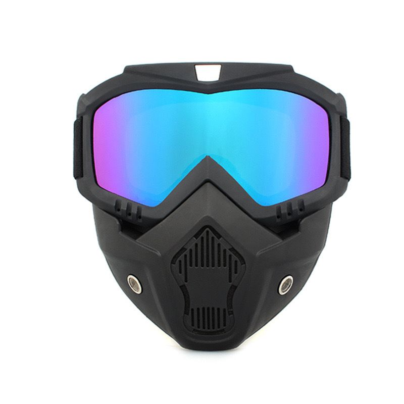 2025s Windproof Dustproof Cycling HD Transparent Goggles Welding Protective Mask Full Face Windshield_voghion.com