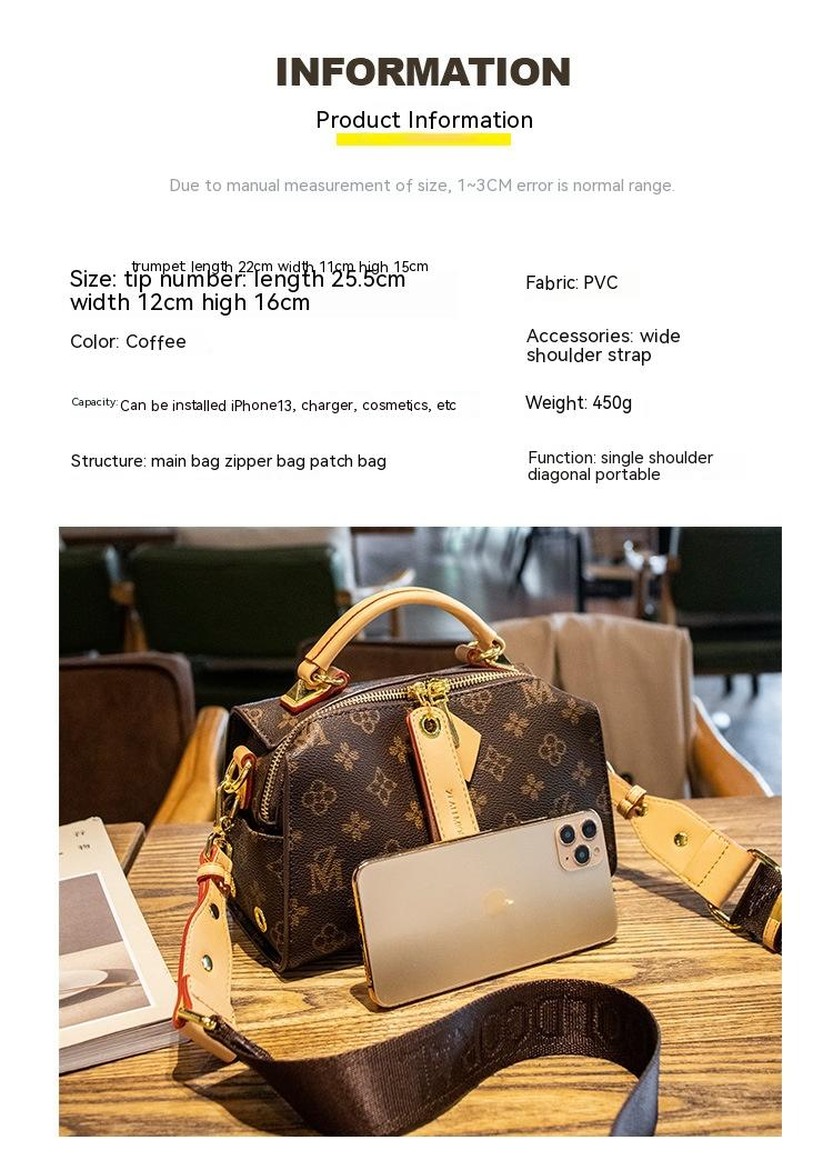 2023 neue Mode Vielseitige Casual Tasche I Erweiterte Mode Eine Schulter Umhängetasche Handheld frauen Tasche_voghion.com