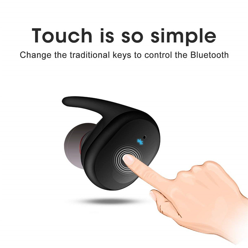 Y30 Wireless Bluetooth TWS In ear Sports Mini Music Two Ear Waterproof Earphones_voghion.com