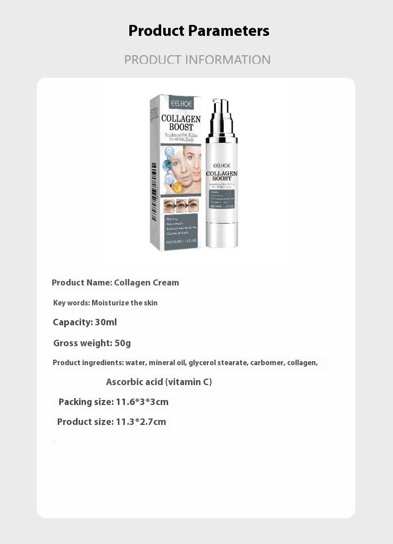 Collagen Face Cream Collagen Moisturizing&moisturizing Facial Skin Care Cream_voghion.com