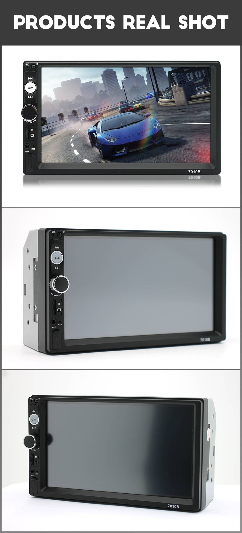 7 Zoll Player Bluetooth Touchscreen Stereo Radio Auto MP4 & MP5 Spiller_voghion.com