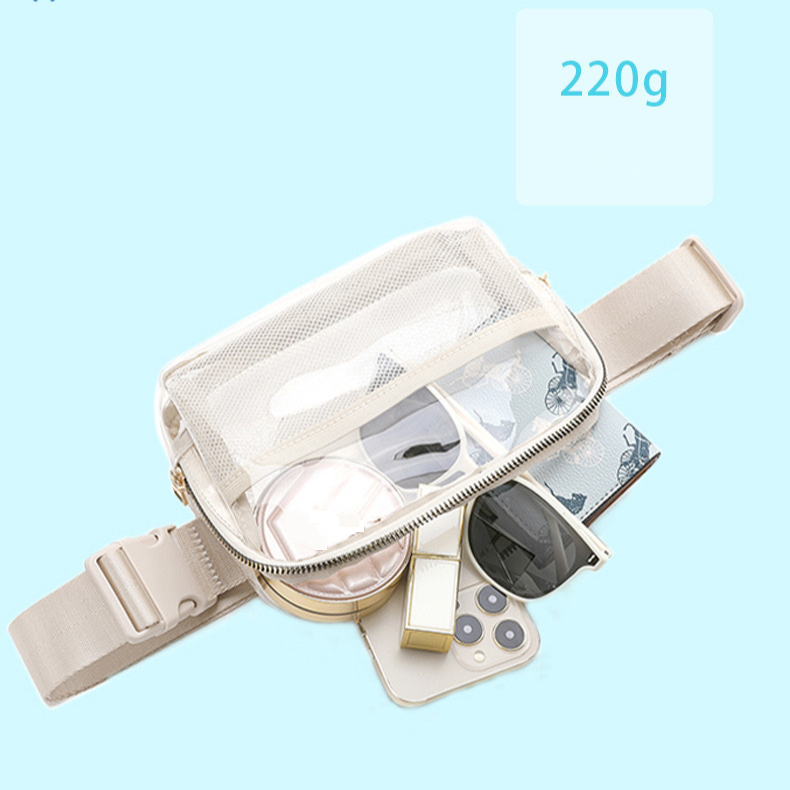 Dammetaschen Transparent Taillebeutel Nei Nylon Waasserdicht Outdoor Sport Laf Taillebeutel Dew Crossbody Männer a Fraen Taillebeutel_voghion.com