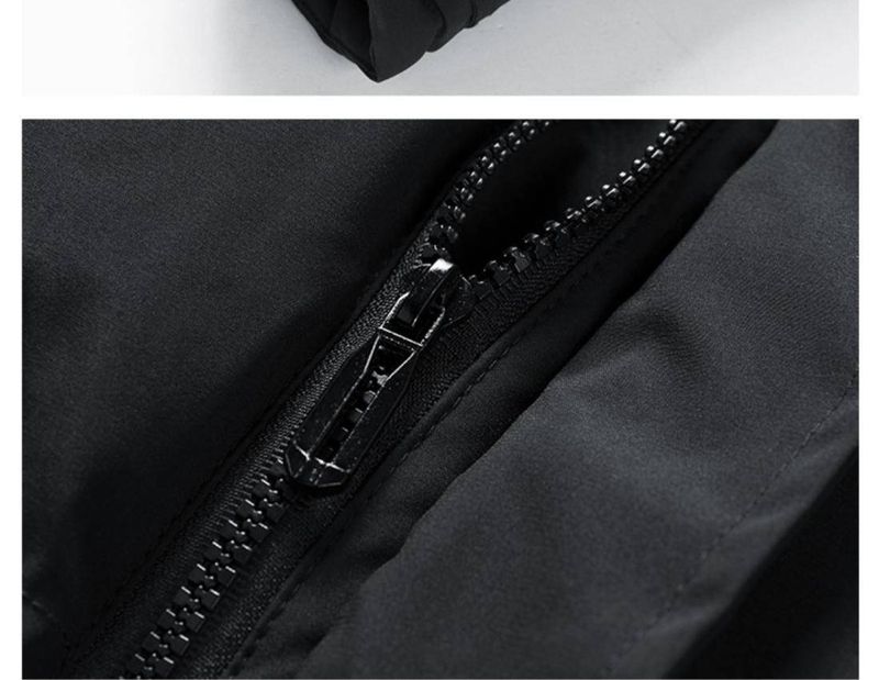 Herrenbekleidung 2025: Neuer, bedruckter Wintermantel mit Kapuze im Retro-Stil – warm, locker geschnitten, dick._voghion.com