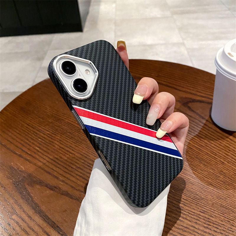 TechGlobe Kevlar Texture Compatible With 17 Phone Magnetic IPhone 16 Water Sticker 14 Metal 15 Pro Max Hard Case_voghion.com