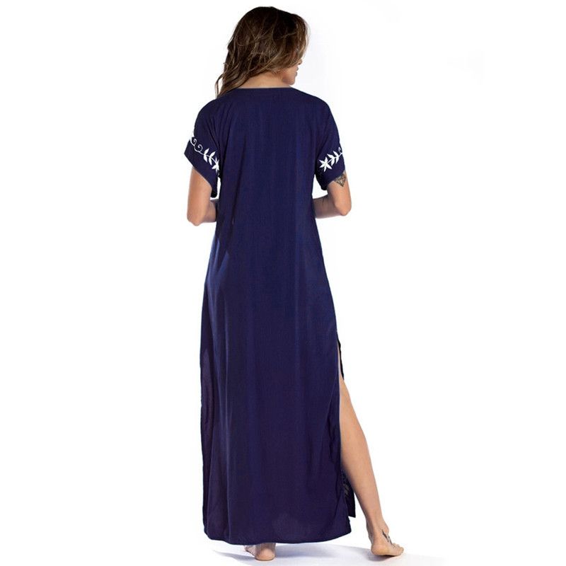 popolare copricostume da spiaggia ricamato in rayon da donna, stile abito ricamato, camicia di protezione solare per bikini al mare, 20 colori_voghion.com