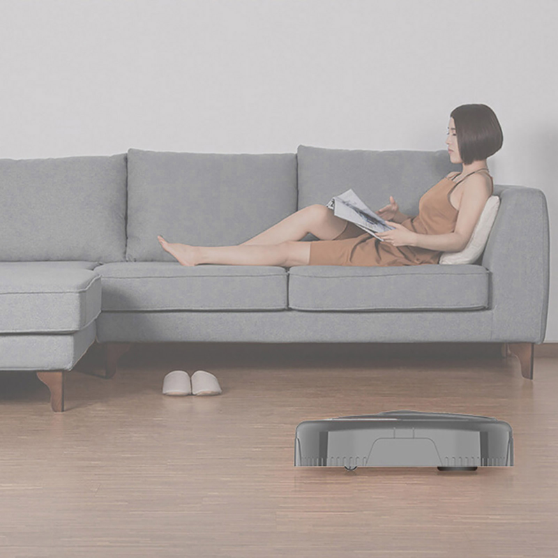 greenhome Cleaner Robot Ultra-thin Low Noise Plastic Dust Suction Machine for Living Room_voghion.com