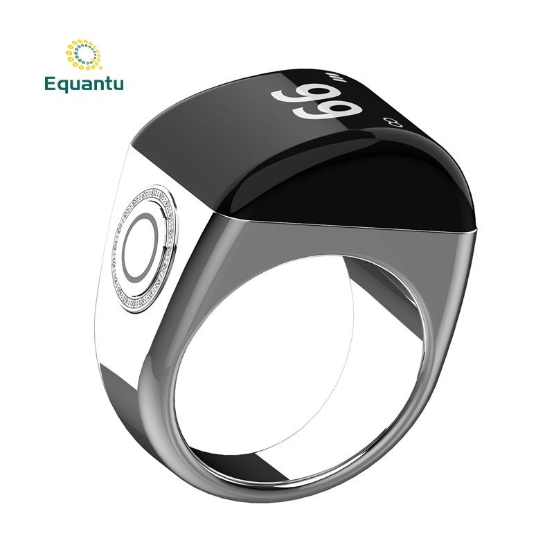 QB702 Zinc Alloy Bluetooth High-Tech Smart Ring_voghion.com