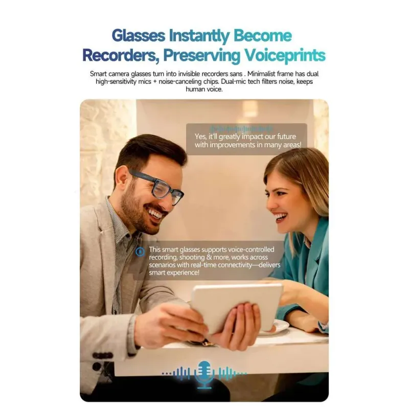 2025 New 800W Pixel HD Chatgpt Camera Bluetooth Call Translate Identify Objects Photochromic Lens Smart Glasses_voghion.com