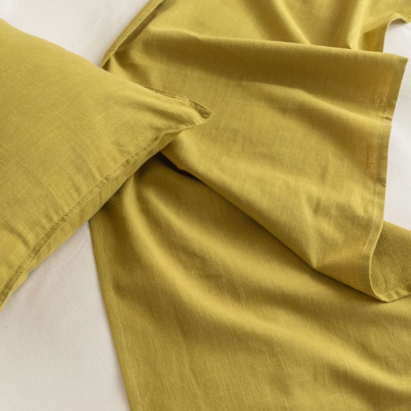 Bandiera da letto in lino di cotone tinta unita in stile europeo e americano, asciugamano da letto in lino di cotone per hotel, hotel, locanda_voghion.com