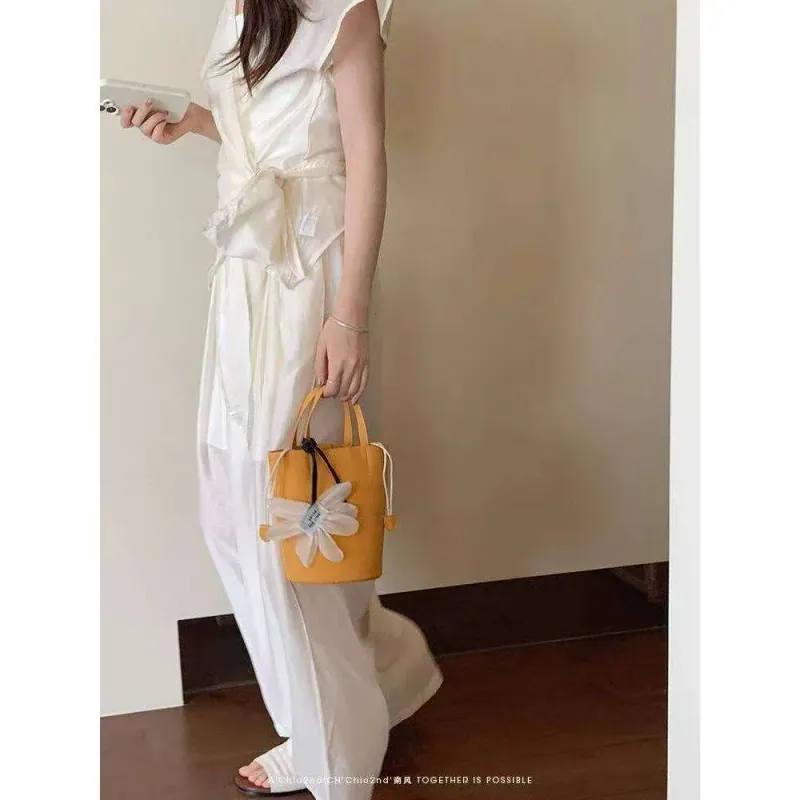 Nanfeng Chio2nd Wave Diary Bucket For Women Super Popular Handheld Flower Single Shoulder Crossbody Small Bag_voghion.com