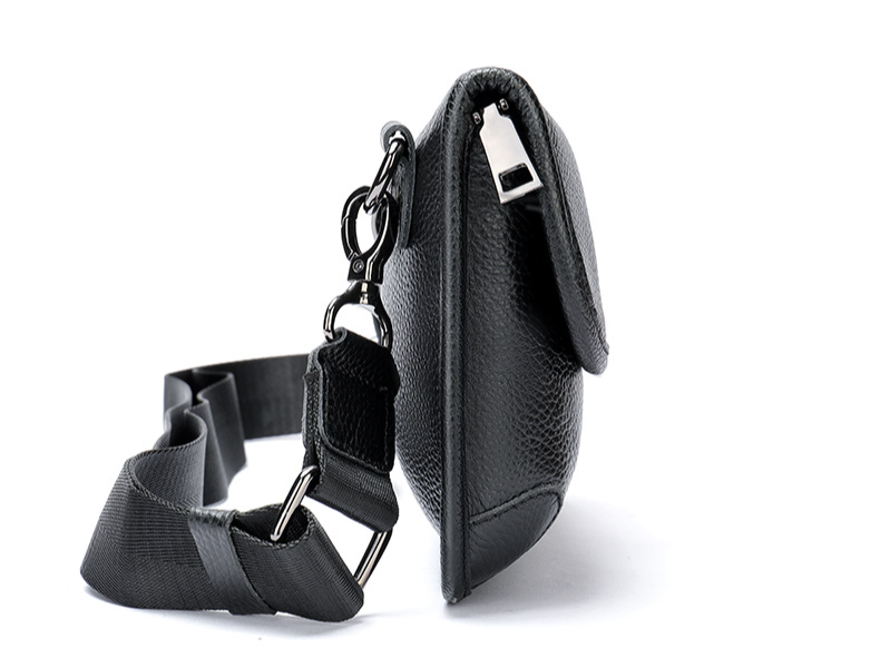 Borsa da uomo in vera pelle, piccola borsa da torace, primo strato di pelle bovina, borsa a tracolla da uomo di alta qualità, semplice borsa a tracolla da uomo_voghion.com