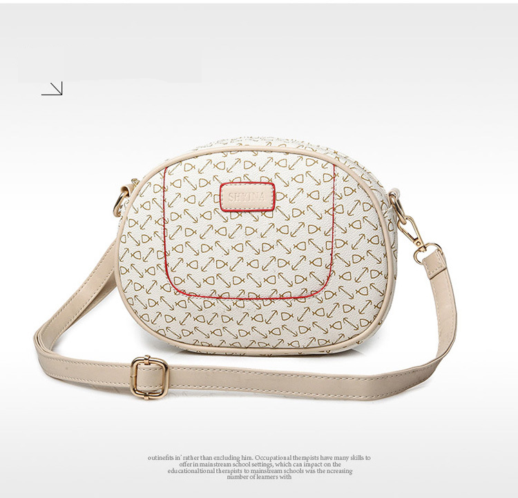 Fashion Bone Pattern Six-Piece Tote & Crossbody Bag Set For Women, Stylish & Versatile PU Handbag With Multiple Pockets_voghion.com