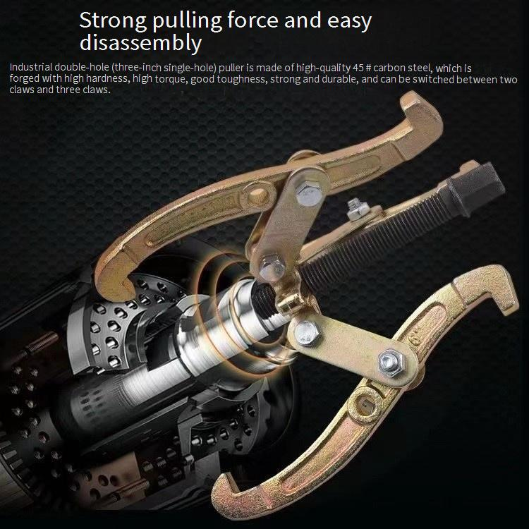 Extractor de cojinetes profesional de 2/3 mordazas: herramienta de extracción de engranajes de alta resistencia para mantenimiento de automóviles y maquinaria._voghion.com