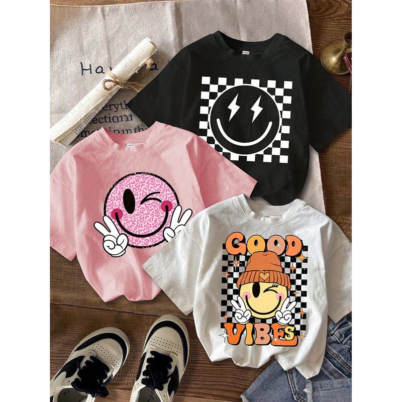 Dječja odjeća Dječja odjeća Majice kratkih rukava za srednje i velike dječake i djevojčice Majice_voghion.com