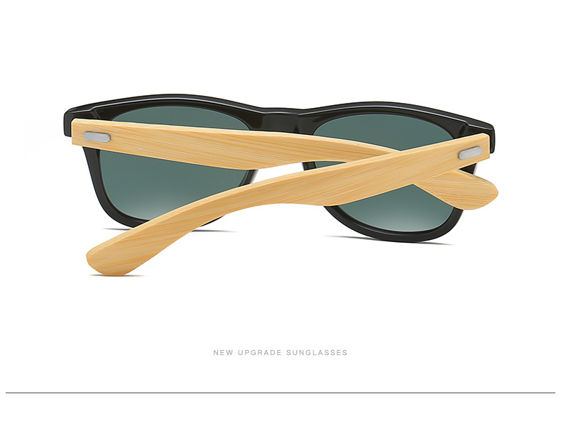 Wood Bamboo Sun Men Women Classic Non-Polarized UV400 Vintage Driving Sun Glasses Black Fishing Eyewear UV400_voghion.com