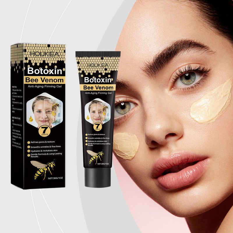 Gel facial Houkea Melittin, cremă hidratantă, hrănitoare și iluminatoare pentru îngrijire zilnică a tenului_voghion.com