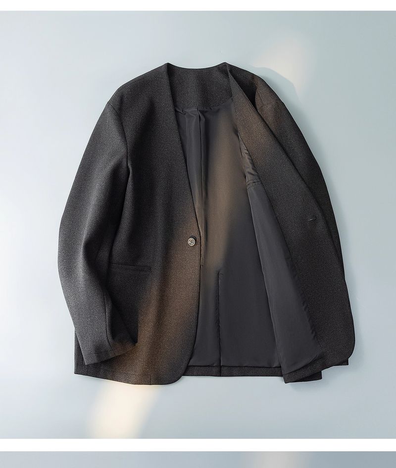 2025 New Autumn High-End Suit Set For Men Business Casual Stylish Loose Blazer Two-Piece Trendy_voghion.com