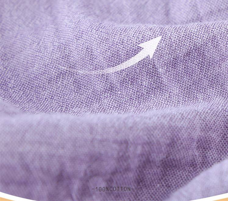 Pure Cotton Bathrobe Spring And Summer Thin Double Layer Gauze AB Surface Hotel Bathrobe Men And Women Couple Nightgown_voghion.com