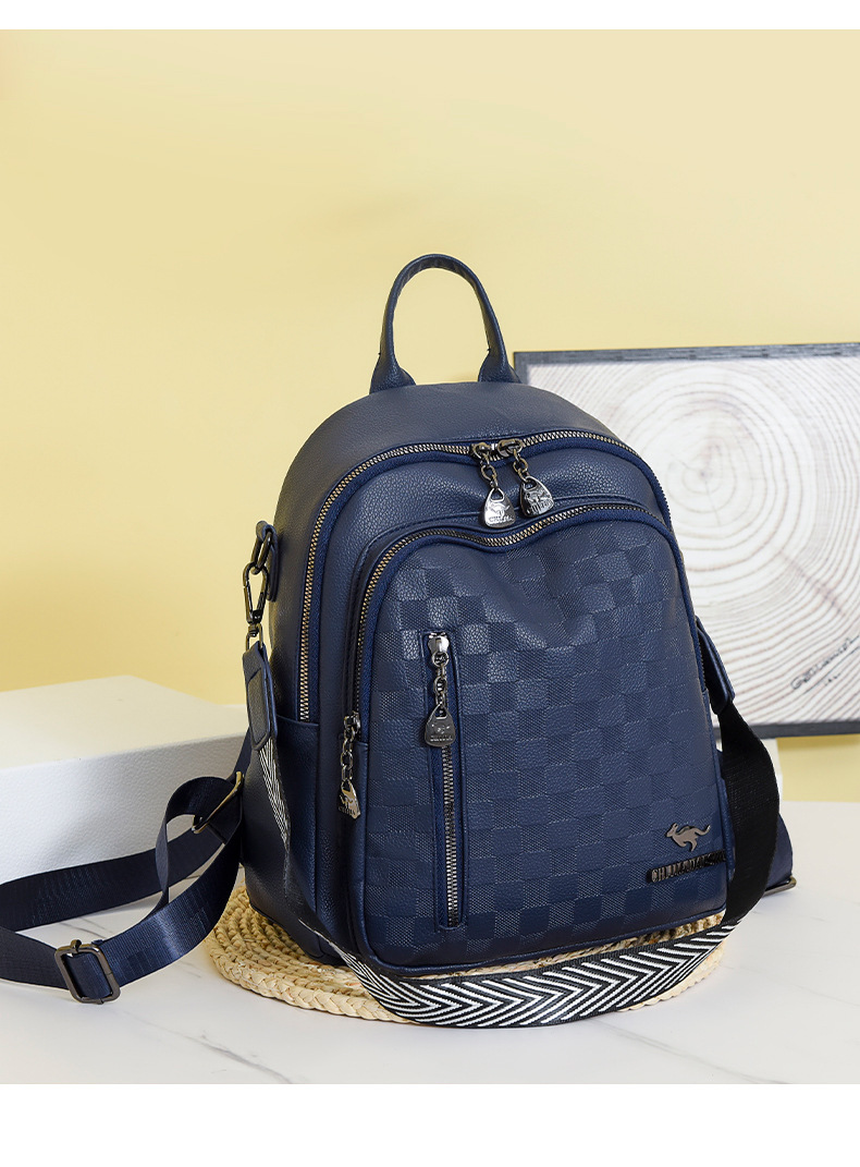 2023 New Women's Shoulder Bag Trendy and Popular on The Internet, Large Capacity Fashion Backpack Three Purpose Backpack_voghion.com