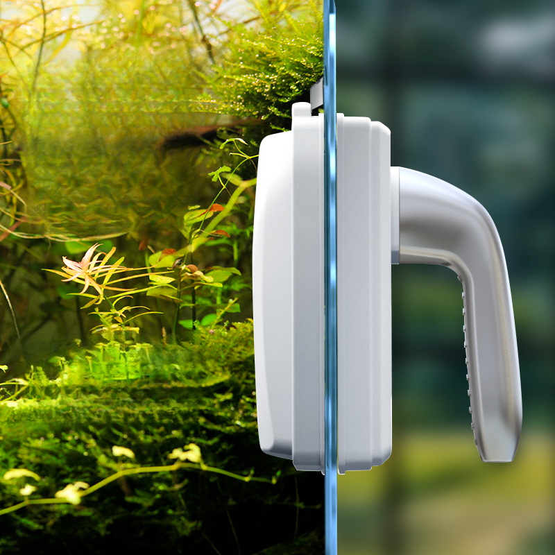 Brush Inner Wall Glass Tool Fish Tank Scraper Magnetic Remover Cleaning Algae_voghion.com