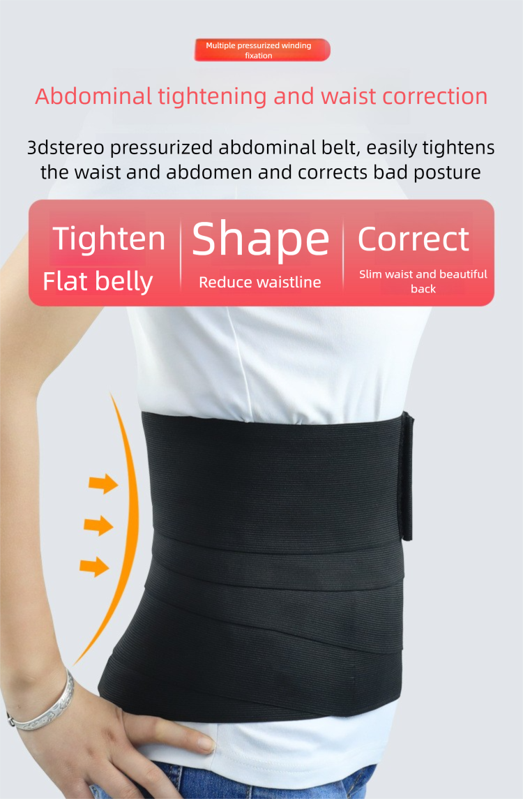 Wrap Slimming Belt For Abdomen, Sports Fitness Elastic Women's Waist Trainer, Tight Yoga_voghion.com