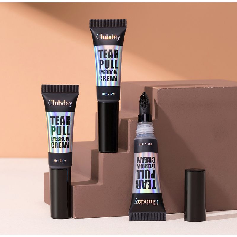 Koparılabilir Jel Soyulabilir Kaş Kremi Büyük Fırça Başlığı Kolayca Soyulabilir 4 Renk Mevcuttur_voghion.com