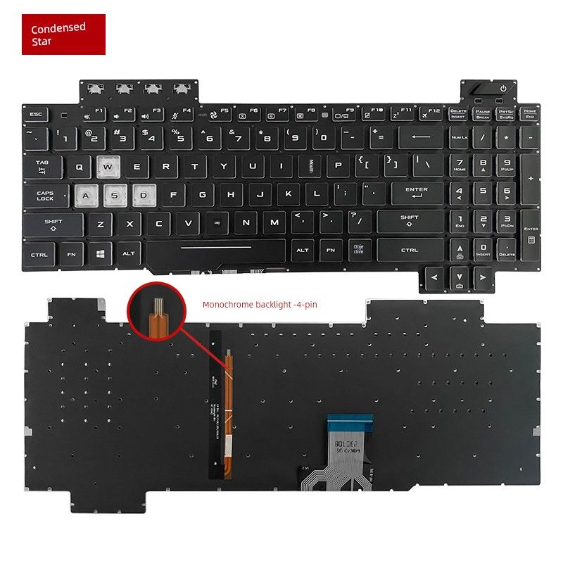 Flying Bastion 5/6/7 Anwendbar auf Fx95g/D Fx705 Fx504 Fx505g Tastatur Fx86 Fx80_voghion.com