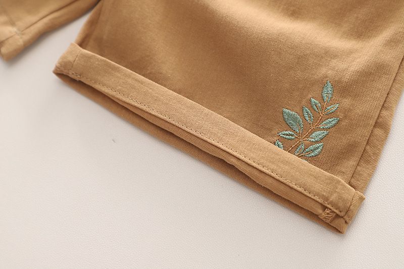 2024 Sommer neuer chinesischer Stil Kurzarm für Jungen und Mädchen 0-4 Jahre alte Baby-Shorts Zweiteiliges Set_voghion.com