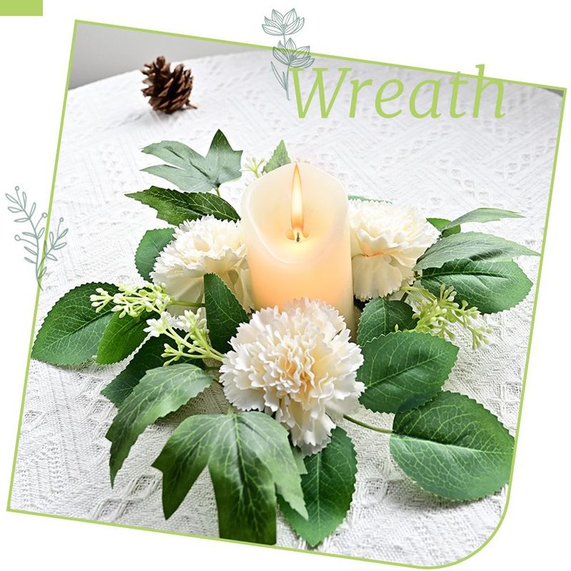 Wohnmöbel Nelke Kerzenständer Girlande Simulation Gewürznelke Urlaub Hochzeit Wohndekoration Atmosphäre Romantische Accessoires_voghion.com