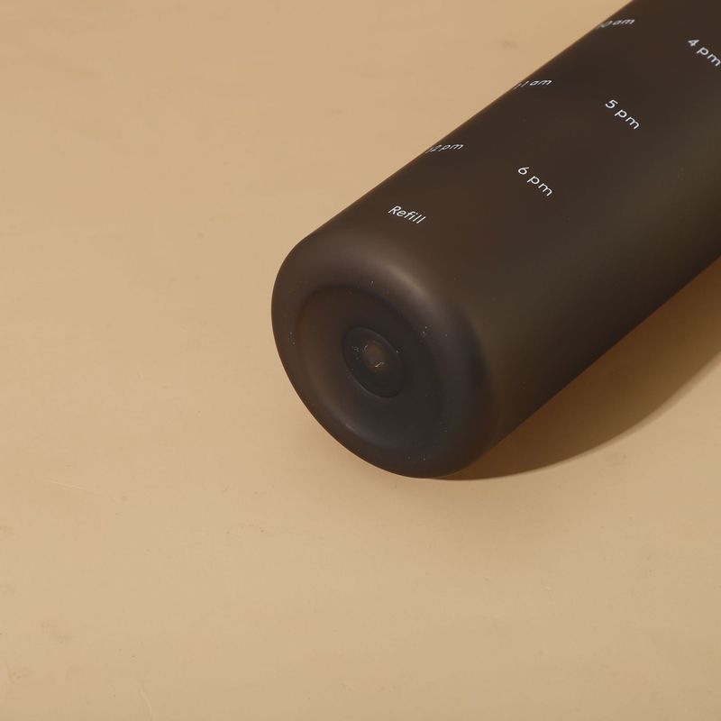 Tazza spaziale con colori sfumati, grande capacità, per esterni, per sport, portatile, in plastica, con coperchio in acciaio inossidabile_voghion.com