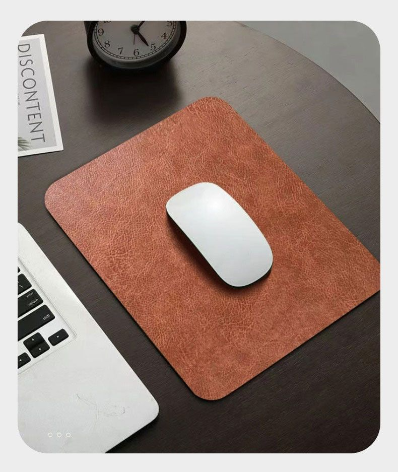 Luxury High-End Texture Computer Office Pad, Liquid Smooth Comfortable Feel Wash-Free Cowhide Mouse Pad_voghion.com