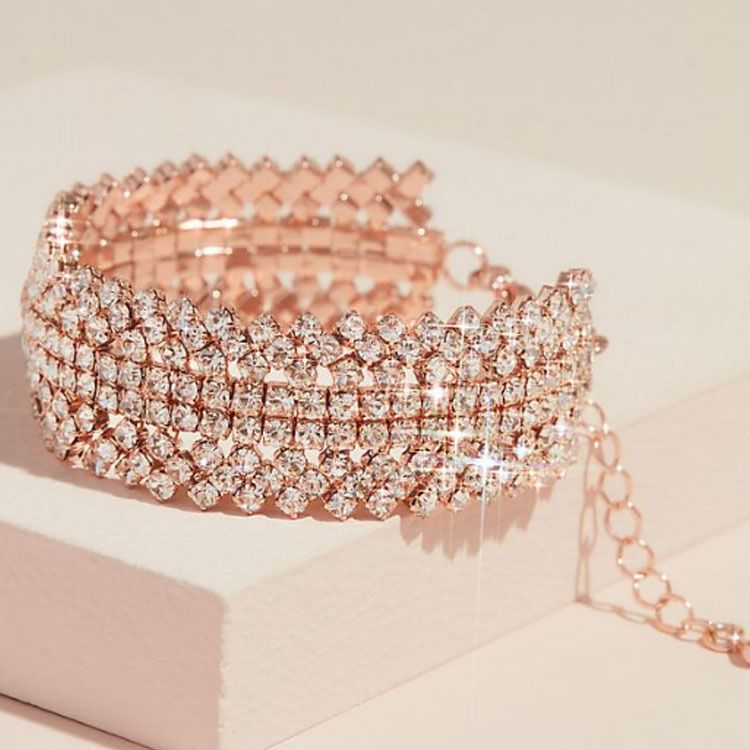 Hot Sale Colorful Round Crystal Bracelet Women's Geometric Bracelet High Quality Bracelet_voghion.com