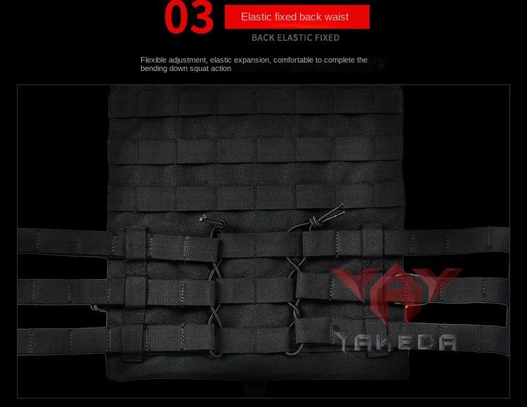 YAKEDA Taktische Trainingsweste Outdoor-Kampfweste Weste Wild Survival Abenteuer Campingausrüstung_voghion.com