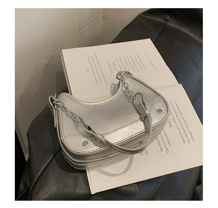 Niche haut de gamme chaîne aisselle sac pour femmes 2023 été nouveau Style Simple polyvalent sac à bandoulière une pièce livraison directe_voghion.com