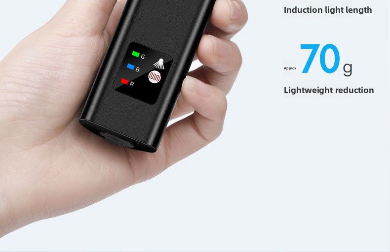 Vélo de montagne rechargeable par USB à l'avant, capteur haute luminosité, étanche, pour la conduite de nuit, avec klaxon lumineux_voghion.com