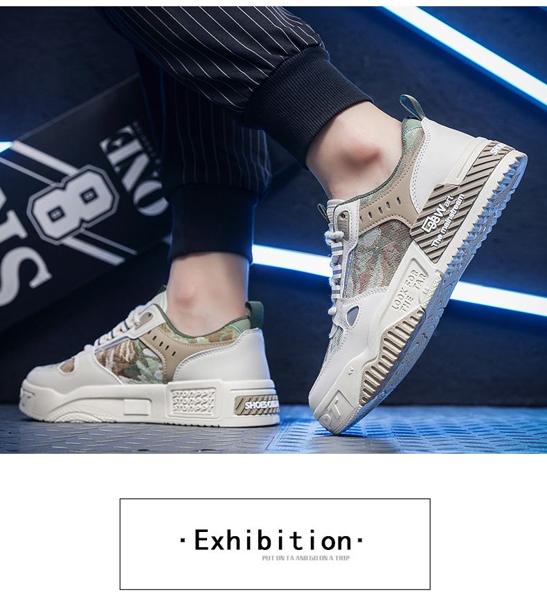 Scarpe da uomo autunno, nuove, coreane, alla moda, popolari su Internet, versatili e alla moda, antiscivolo._voghion.com