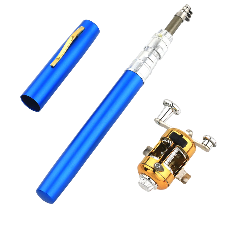 Meiyu Pen Style Mini Ice Pocket Raft Canna da pesca portatile da regalo 1 m A-P_voghion.com