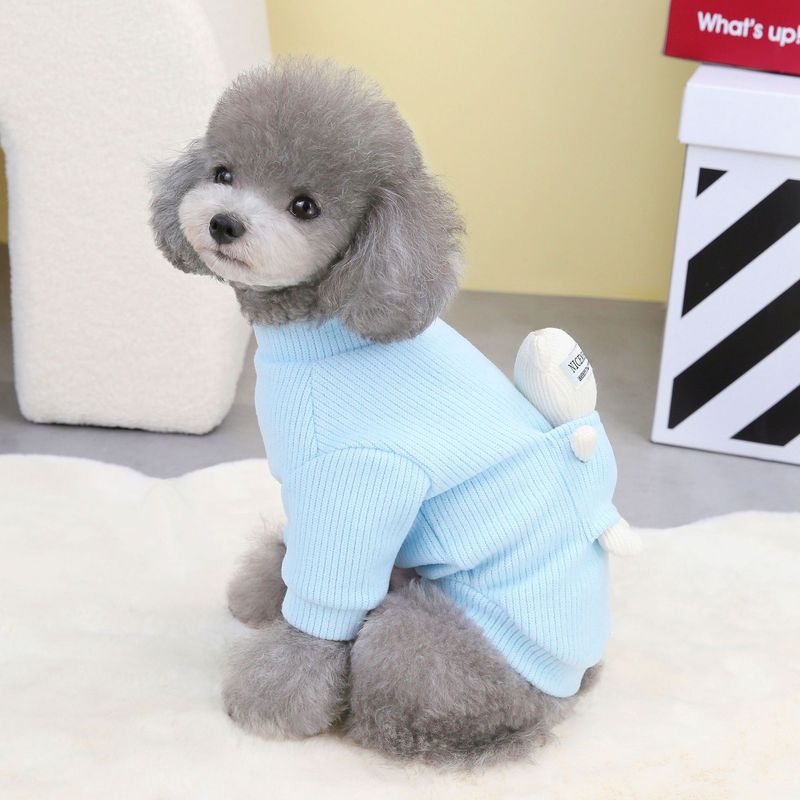 Dog autumn and Teddy cat winter pet clothing thickened new 23 teddy bear sweater_voghion.com