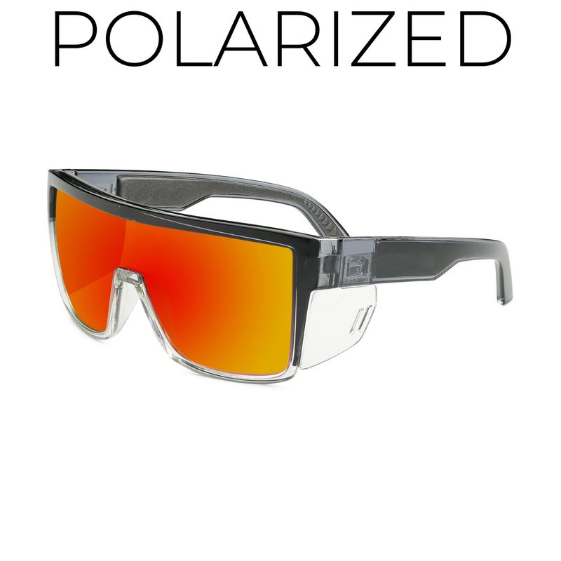 Sports Cycling Windproof Unisex Coated Full Frame Polarized Sunglasses_voghion.com