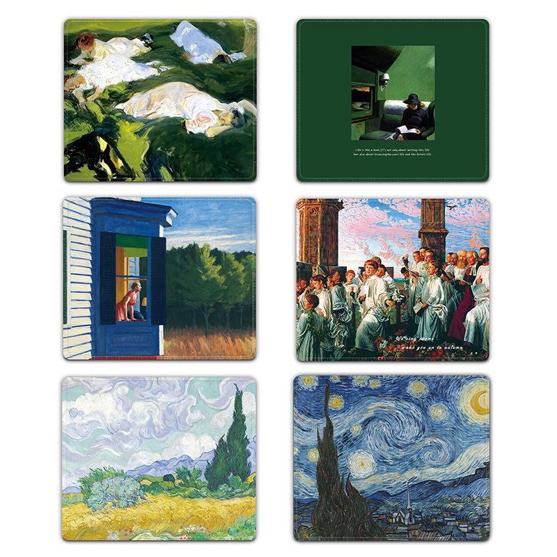 Unschlagbare Qualität CCC Sonnenuntergang Kunst Ölgemälde Sommer Neue Mauspad_voghion.com
