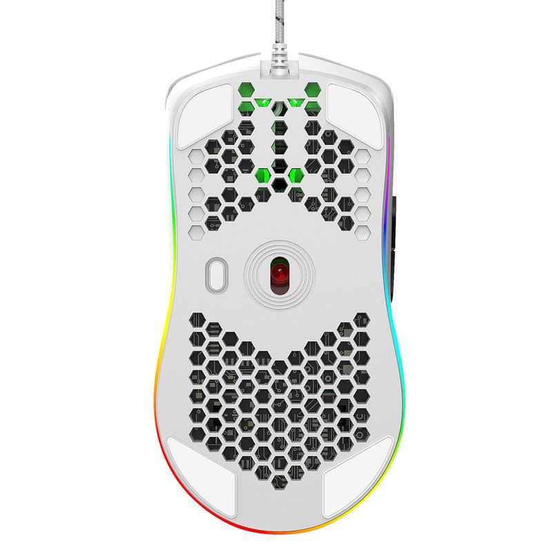 New lightweight hole game mouse, hollowed out esports computer, wired luminous mouse suitable for laptops and desktops_voghion.com