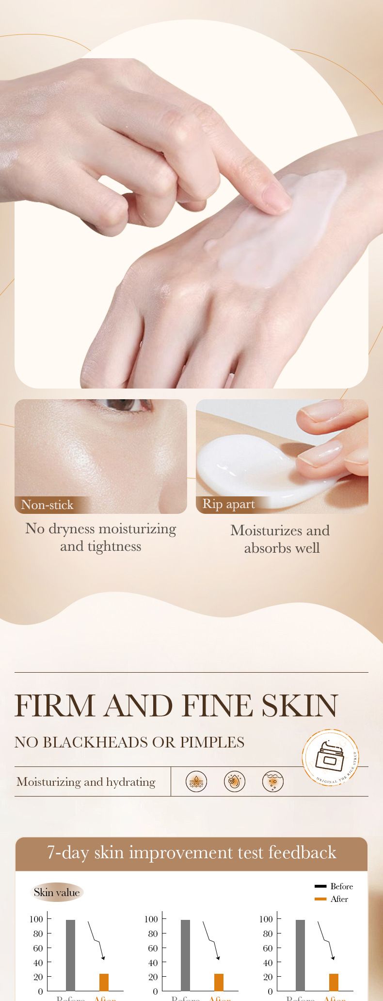 BIOAOUA - Fango detergente alla purea di riso 120 g - Maschera da notte alla purea di riso 100 g_voghion.com