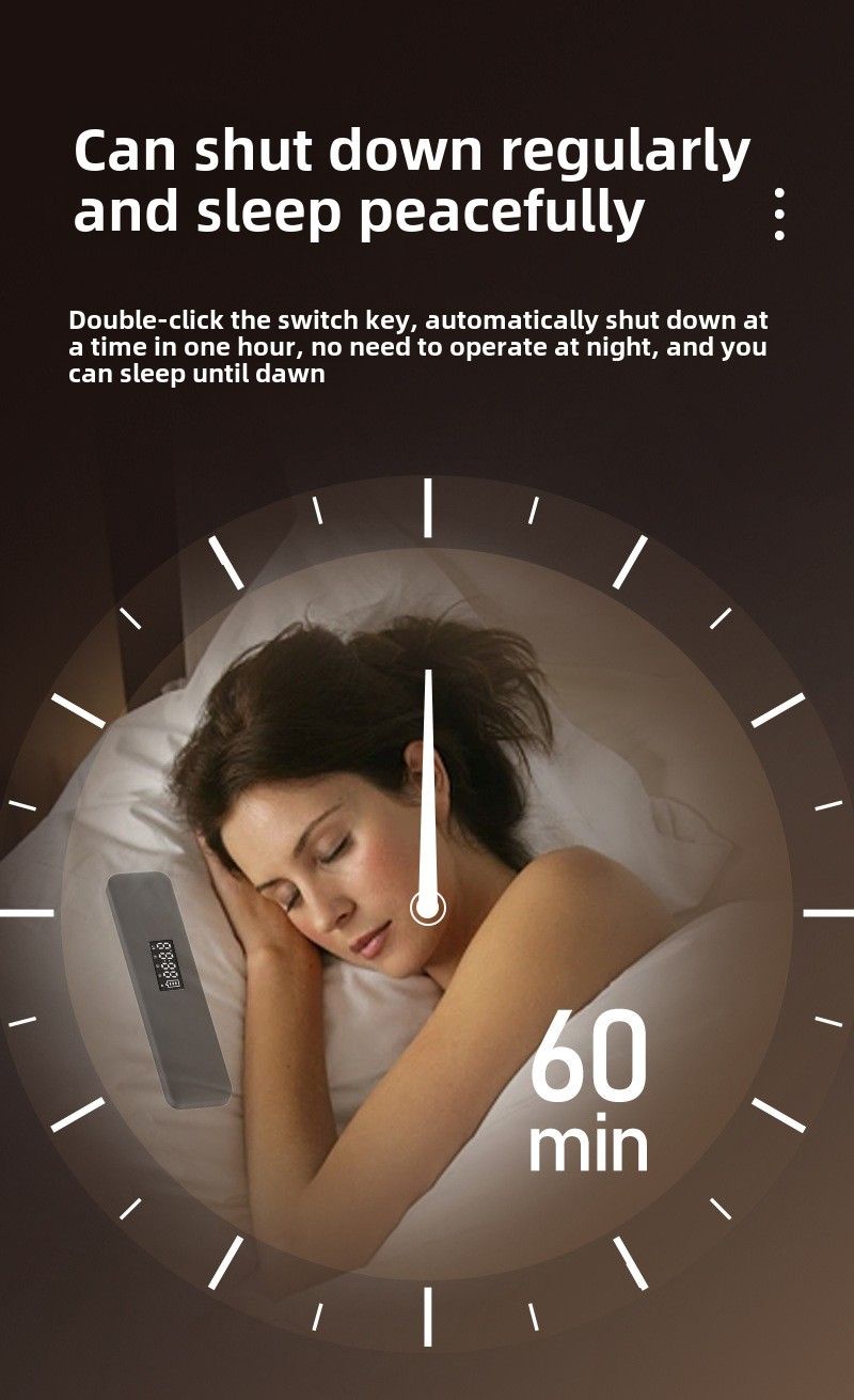 Padėkite užmigti „Bluetooth“ garsiakalbis – be ausies, maitinimo ekranas, TF kortelės palaikymas, reguliarus išjungimas, labai lengvas nešioti, leisti lopšinę, muziką, išskleisti_voghion.com