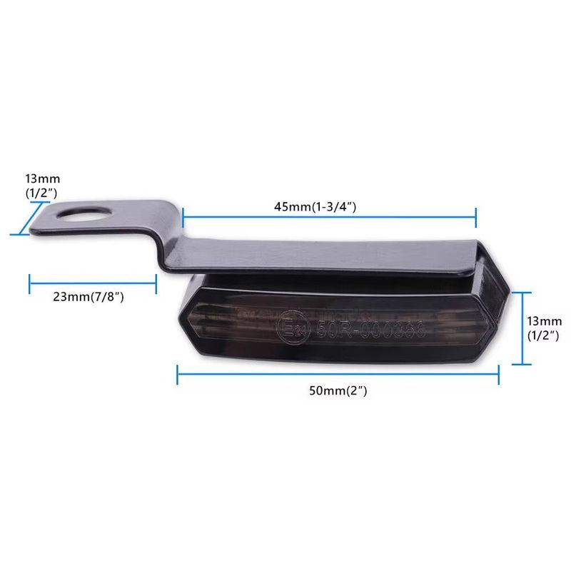 Motorcycle Turn Signals Handlebar Light LED Turn Signals Lights For Harley Davidson Sportster 1200 883 Street Bikes, Cruisers_voghion.com