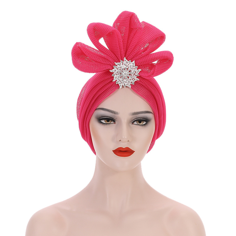Nuovo cappello baotou con accessori in lega per cappelli a fiori tridimensionali in maglia_voghion.com