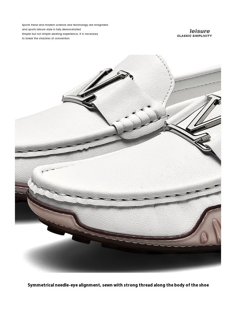 Fashion Men Casual Leather Shoes Luxury Italian Soft Men Loafers Handmade Moccasins Men Breathable Slip On Boat Shoes Plus Size_voghion.com