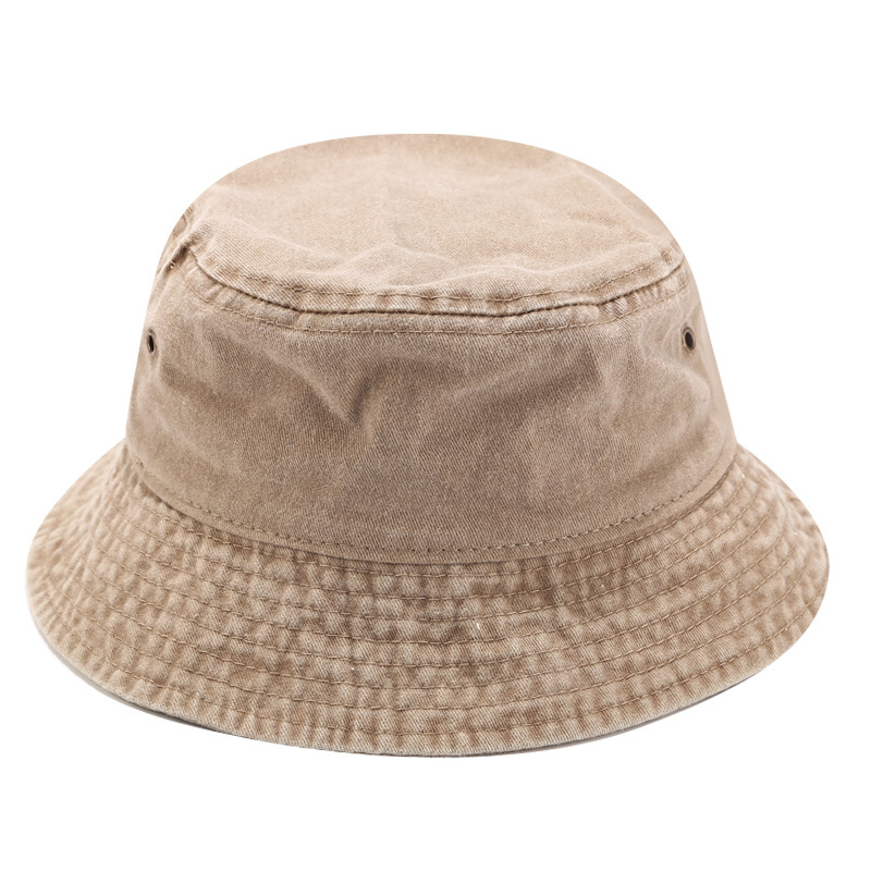 Chapéu de bacia de placa leve lavada para homens e mulheres, chapéu de sol universal para viagens ao ar livre para todas as estações_voghion.com