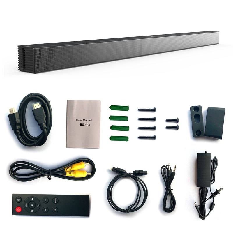 Nuevo altavoz de pared con Bluetooth y fibra coaxial Echo TV BS-18A Sound Master_voghion.com