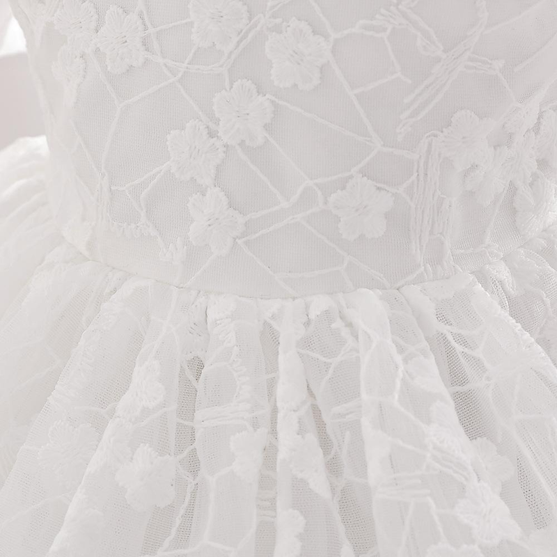 Nuovo vestito per neonati e bambini, festa di compleanno, vestito da principessa, gonna tutù dolce in rete ricamata a bolle_voghion.com