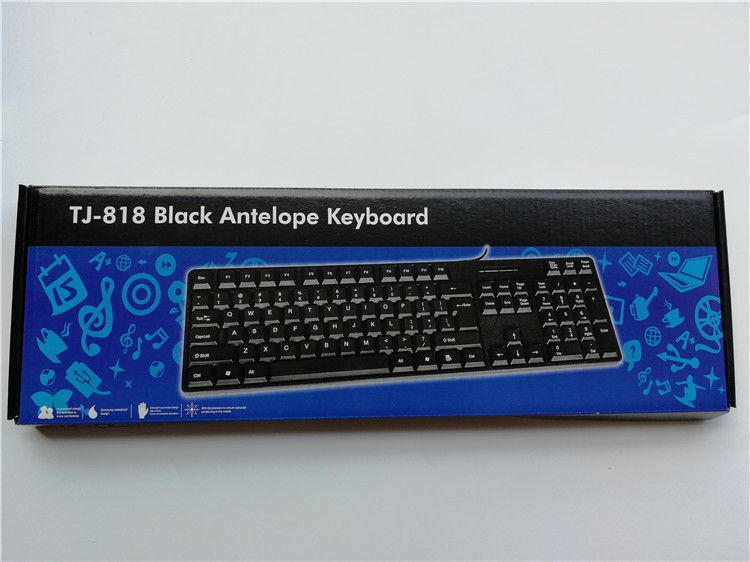 Spanish French Russian Arabic Letter Keycaps Gaming Keyboard USB Wired 104 Keys For Computer_voghion.com